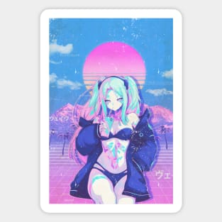 Vaporwave 4 Magnet